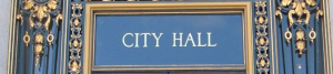 Detail from S.F. City Hall's east-side door.