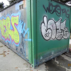 Terry Cozy's eponymous "Coze" tag caused thousands of dollars of public property damage in San Francisco.