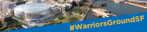 When completed, the Golden State Warriors' multi-purpose event center and mixed-use development project will include office, retail, structured parking, and open space on an approximately 11-acre site within the Mission Bay South Redevelopment Plan Area.